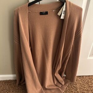 Tahari Women's Camel Cardigan
